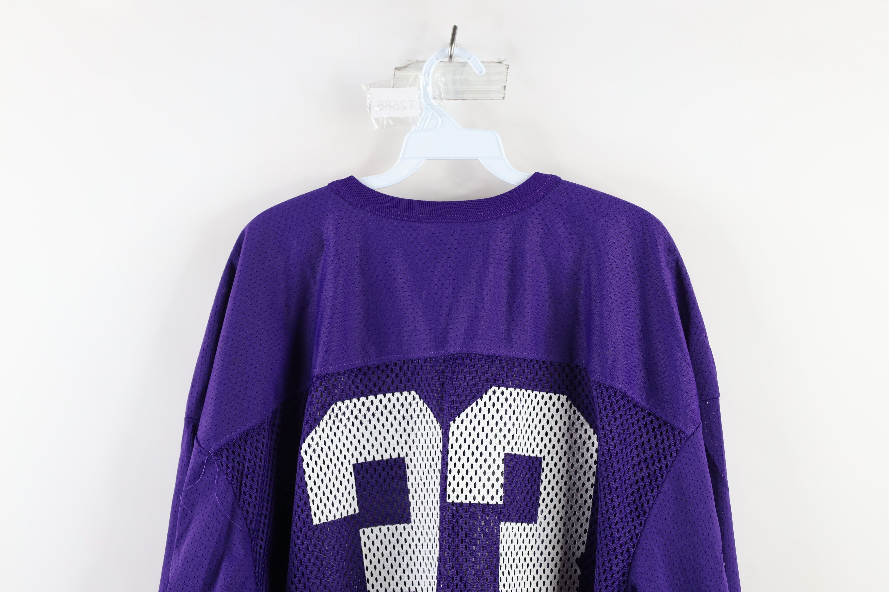 Vintage Vintage 90s Streetwear Cropped Mesh Football Jersey USA Size US XXL / EU 58 / 5 - 13 Thumbnail