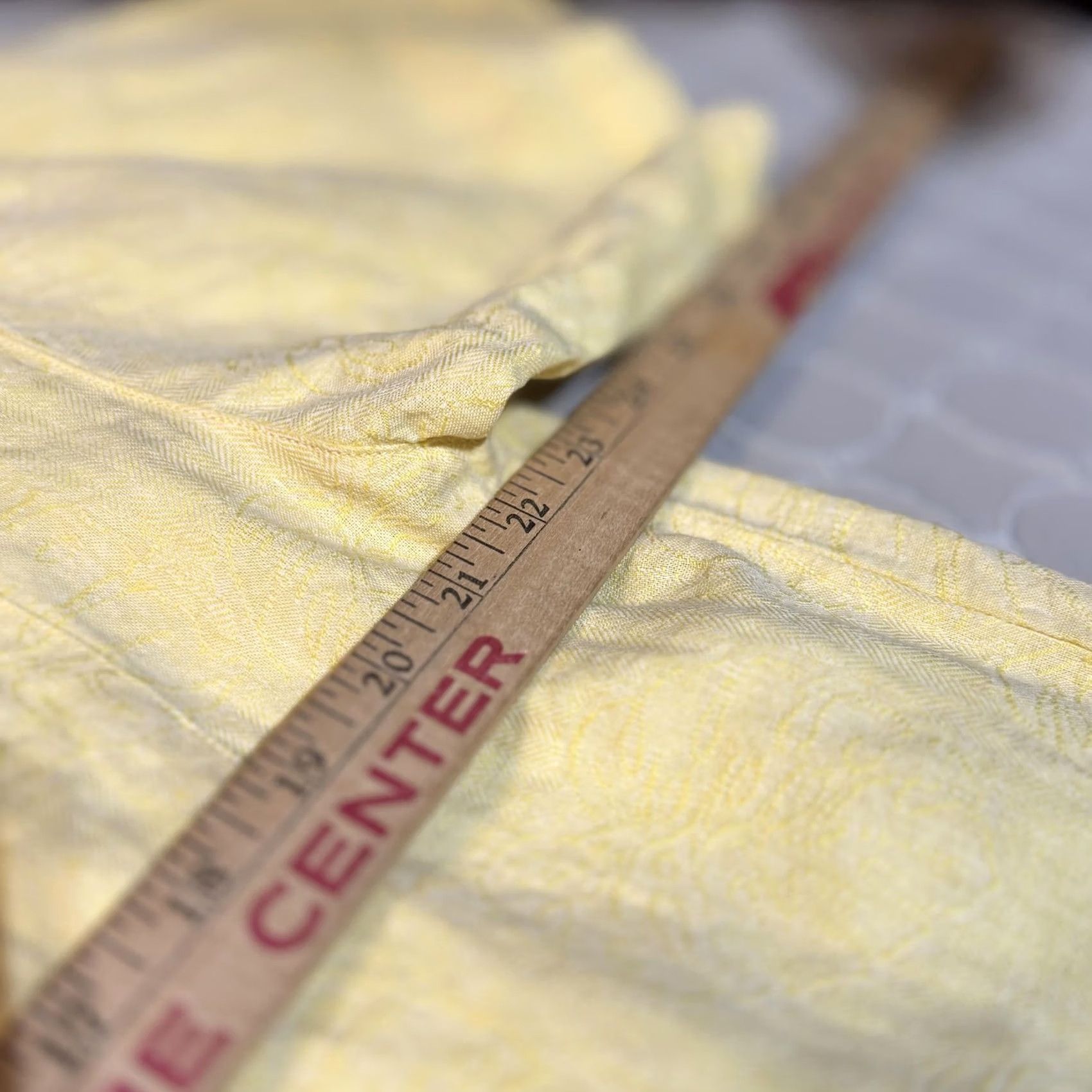 Tommy Bahama Tommy Bahama Shirt Mens Large Yellow Linen Cotton Short Sleeve Button Up Pocket Size US L / EU 52-54 / 3 - 5 Thumbnail