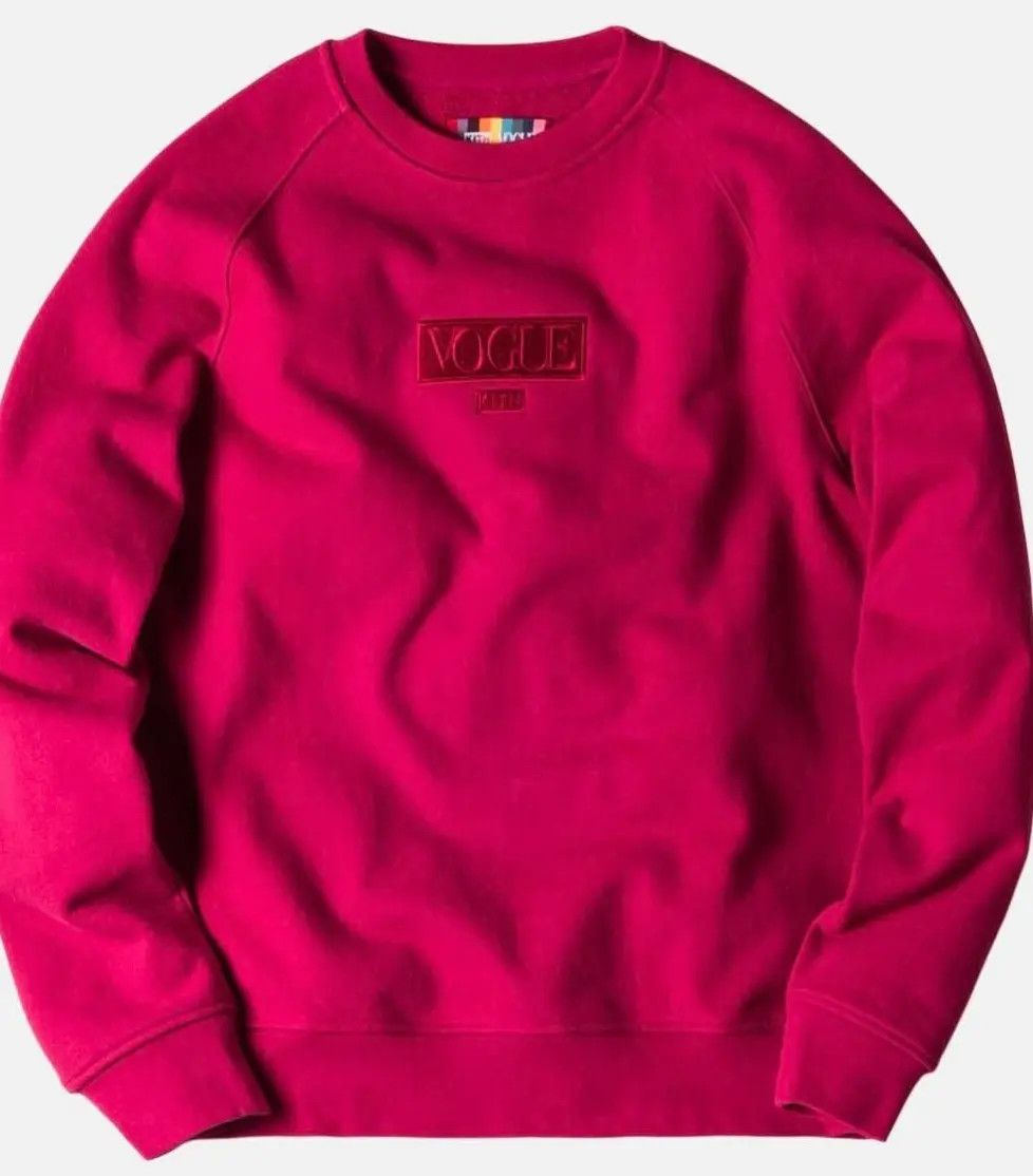 Kith × Vogue Kith x Vogue 125th Anniversary Crewneck, Pink Size US M / EU 48-50 / 2 - 7 Thumbnail