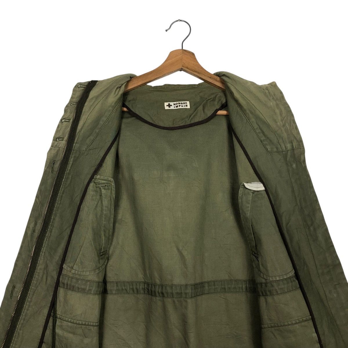 Japanese Brand 🔥VINTAGE PARKA JACKET MILITARY NOMBRE IMPAIR ISSEY MIYAKE Size US M / EU 48-50 / 2 - 17 Thumbnail