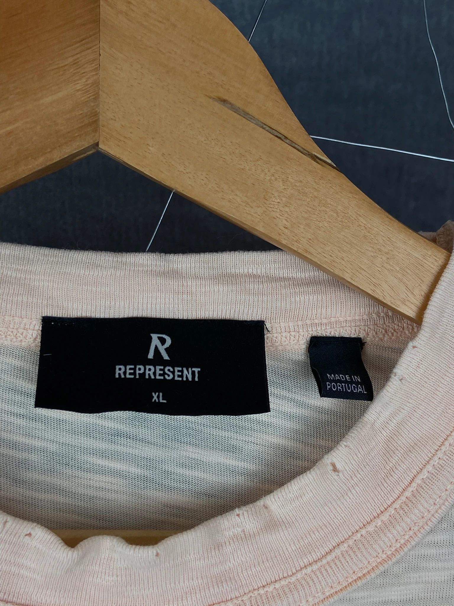 Represent Clo. Represent Pink Washed Tee XL Minimal Oversized Size US XL / EU 56 / 4 - 3 Thumbnail