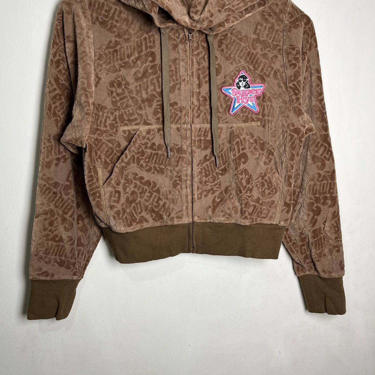 Hysteric Glamour Dizzy & Milky Hysteric Glamour Flame Logo Zip Up Jacket Size ONE SIZE - 3 Thumbnail