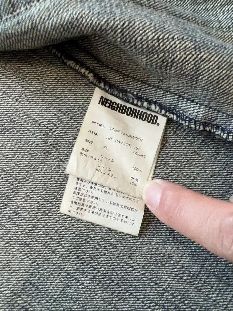 Neighborhood Neighborhood 9th Anniv Denim Jacket XL. Size US XL / EU 56 / 4 - 3 Thumbnail