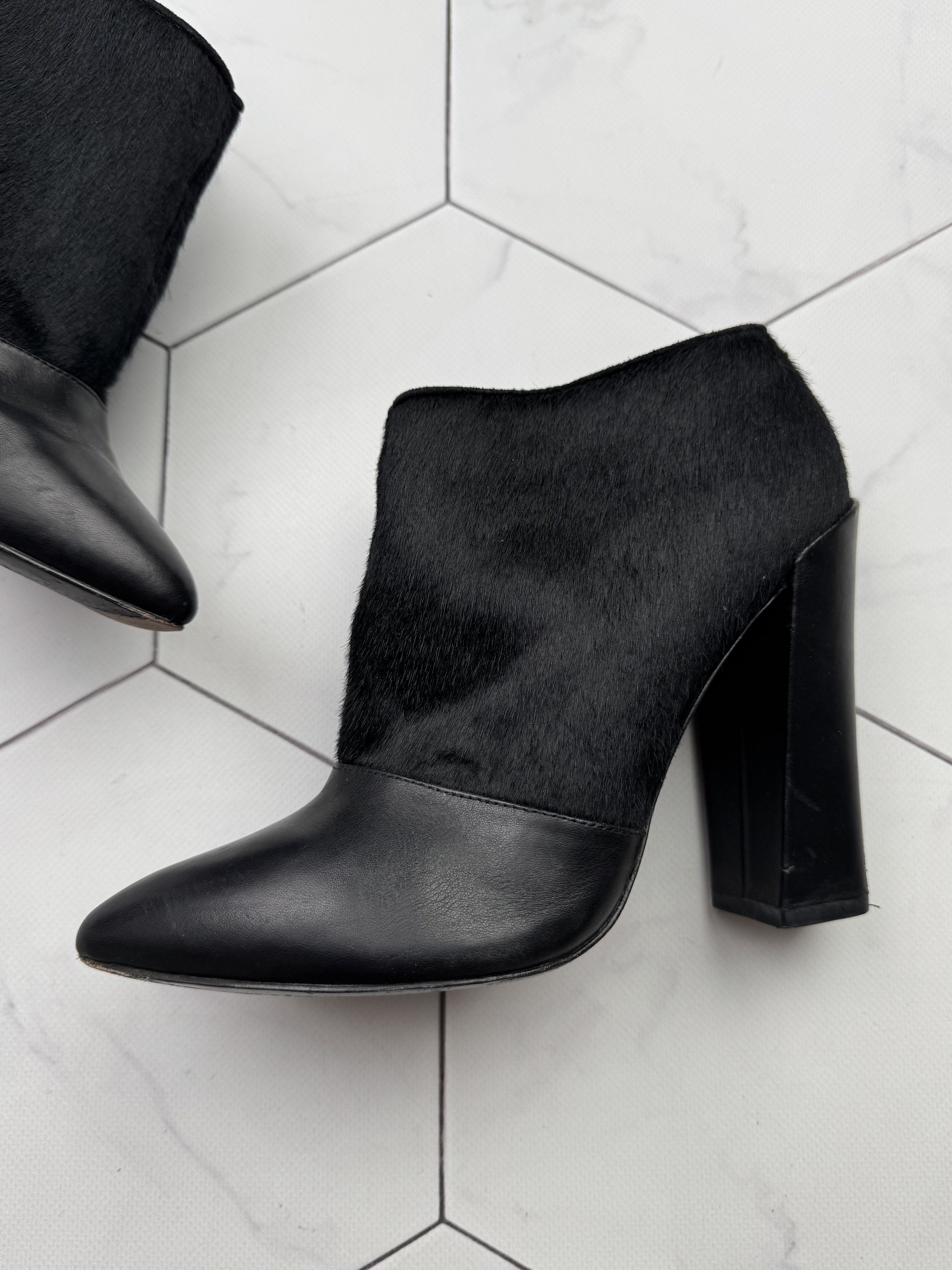 Just Cavalli Just Cavalli Vintage Heels With Real Fur Details (B187) Size US 10 / IT 40 - 3 Thumbnail