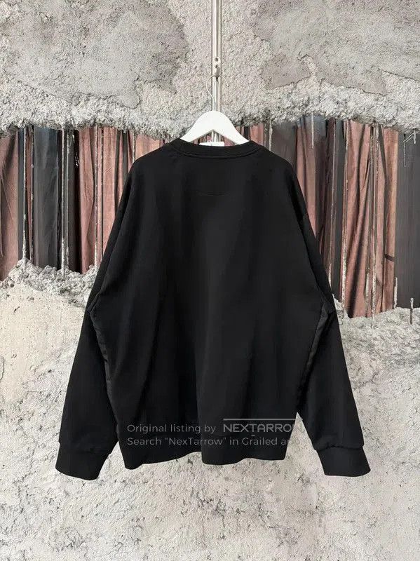 Prada Prada Black Cotton Men's Sweatshirt. Size US M / EU 48-50 / 2 - 2 Thumbnail
