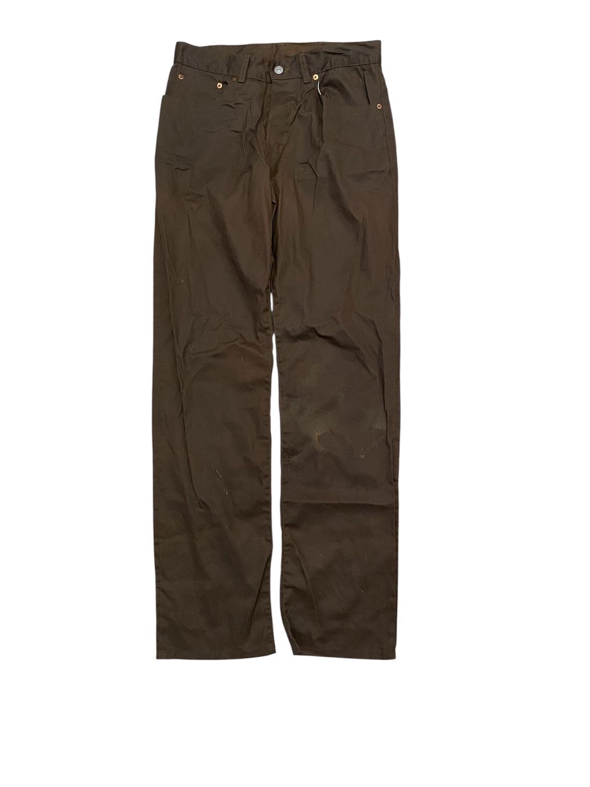 Studio D'Artisan 1990s Brown lights Pants Size US 31 - 1 Thumbnail