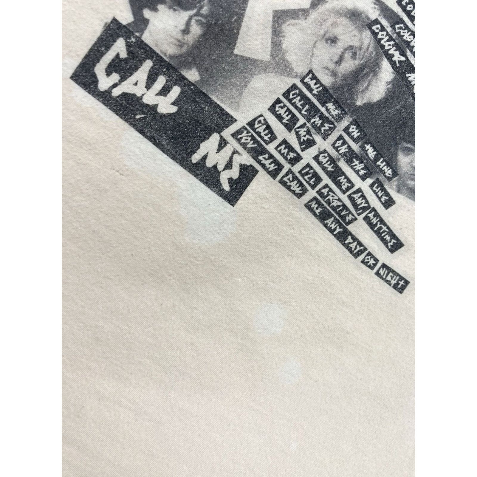 Vintage VINTAGE Blondie Call Me Graphic T-shirt Women XS Short Sleeve Size XS / US 0-2 / IT 36-38 - 3 Thumbnail