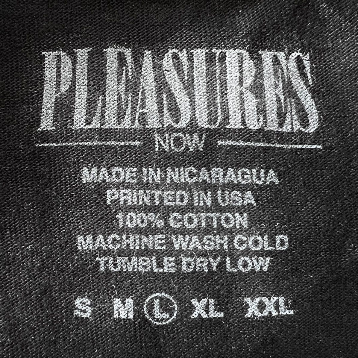 Pleasures 📡 blk: COMMUNICATION TEE + STICKERS Size US L / EU 52-54 / 3 - 5 Thumbnail