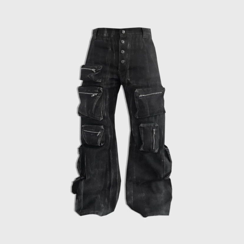 Japanese Brand Kraftwork BK Cargo Pants Size US 30 / EU 46 - 1 Thumbnail