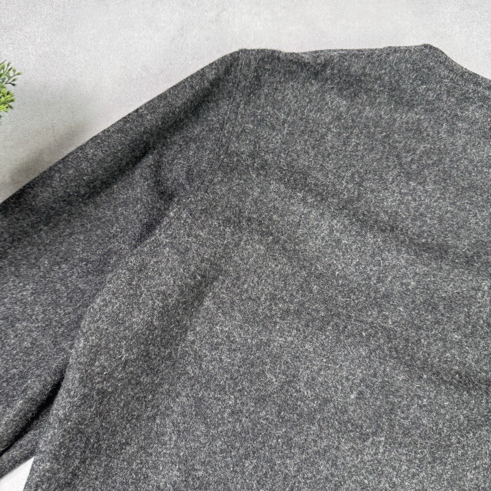 Universal Works Universal Works Men's Melton Wool Cabin Jacket Grey Men Size US L / EU 52-54 / 3 - 17 Thumbnail
