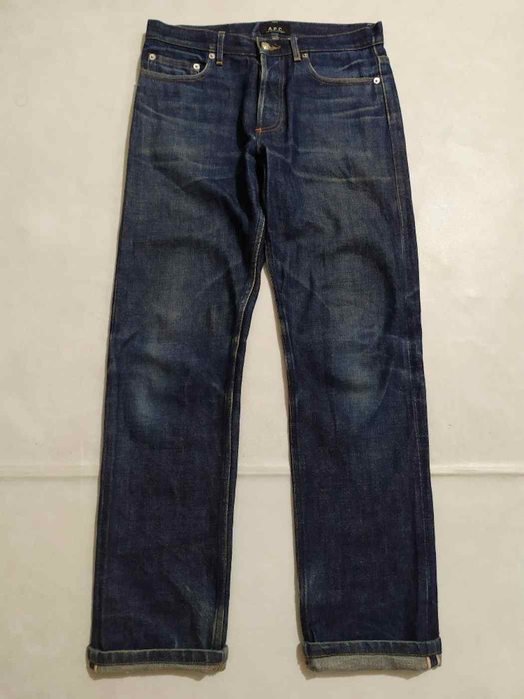 A.P.C. A.P.C Denim Jeans Selvedge Nice Faded Indigo Size US 28 / EU 44 - 1 Thumbnail