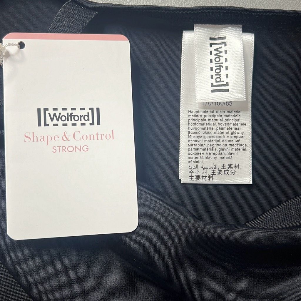 Wolford NWT Wolford Mat De Luxe Forming Body Black 40 12 Size XL / US 12-14 / IT 48-50 - 9 Thumbnail