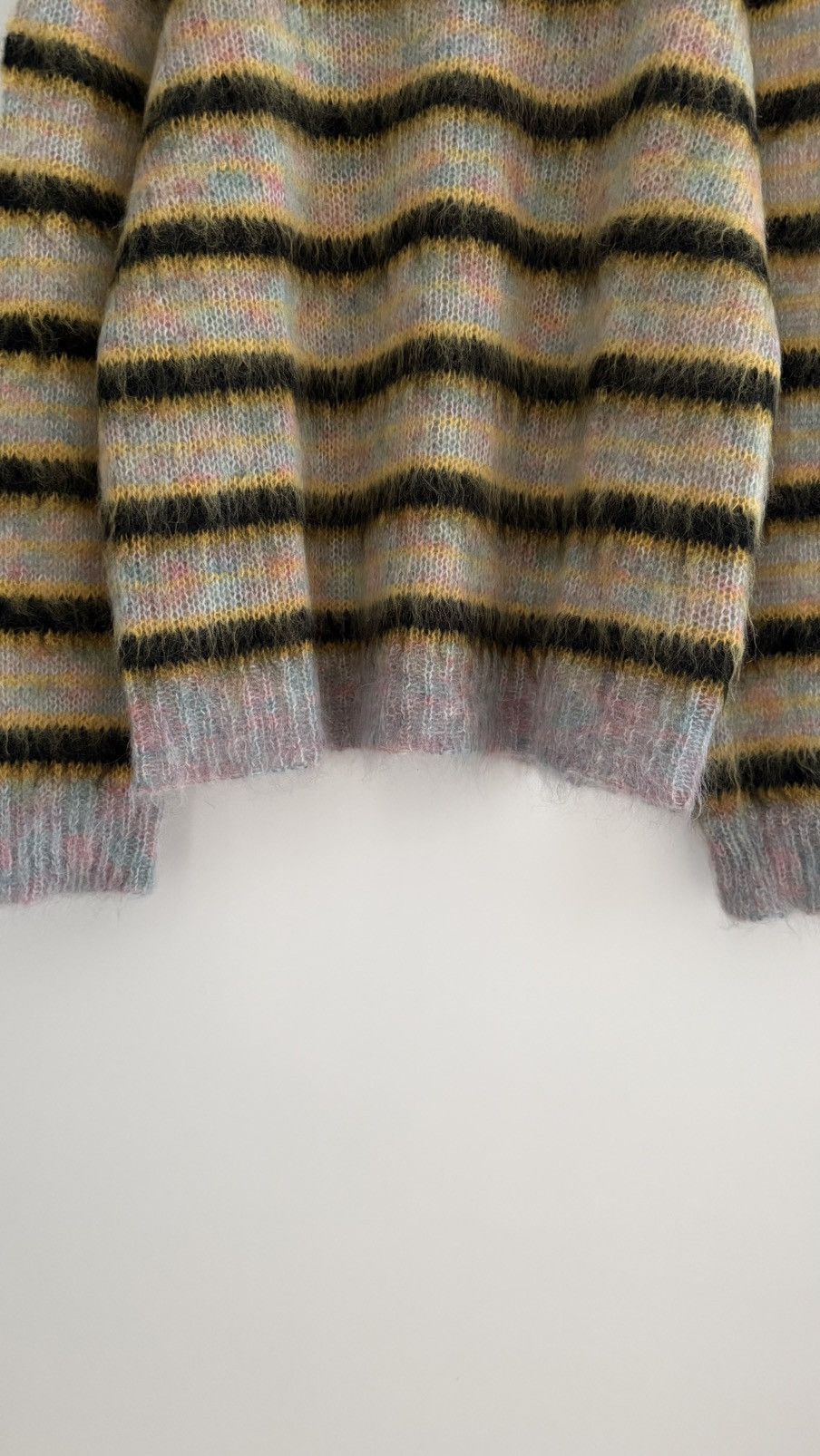 Marni Marni Striped Mohair Sweater Size US L / EU 52-54 / 3 - 4 Thumbnail