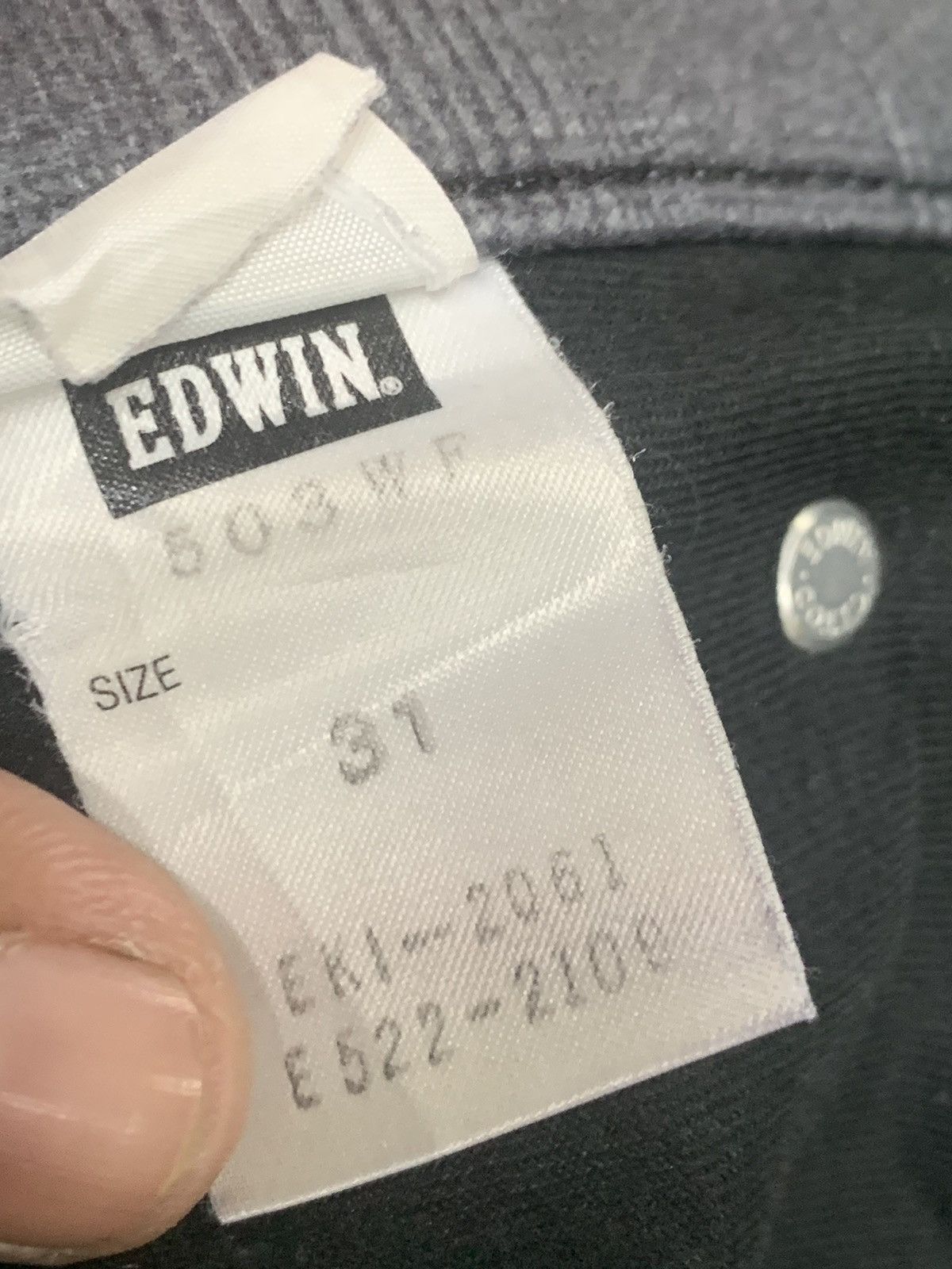 Edwin Distressed Edwin 503 made in Japan 🇯🇵 nice faded. Size US 31 - 14 Thumbnail