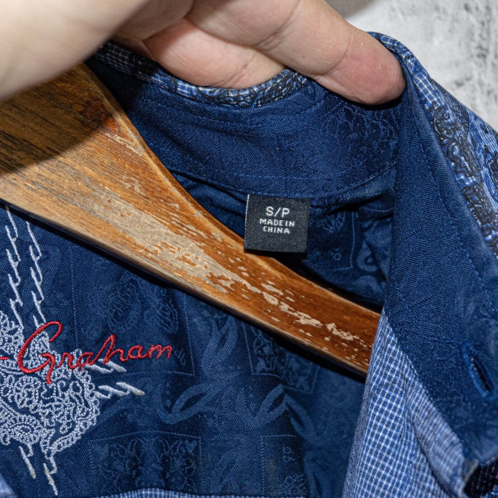 Robert Graham Robert Graham Short Sleeve Button down Shirt in Blue Floral Size US S / EU 44-46 / 1 - 6 Thumbnail