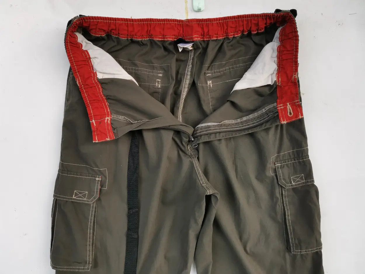 Japanese Brand Rare!!! Collins Tactical Cargo Multipocket Pants Size US 35 - 15 Thumbnail
