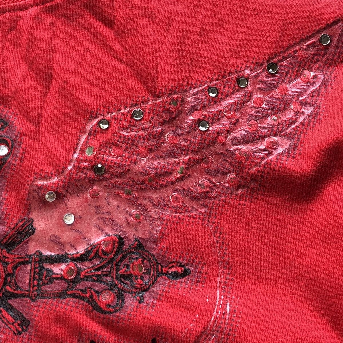 Affliction Y2k Southpole long sleeve double layer cross logo Size US M / EU 48-50 / 2 - 8 Thumbnail