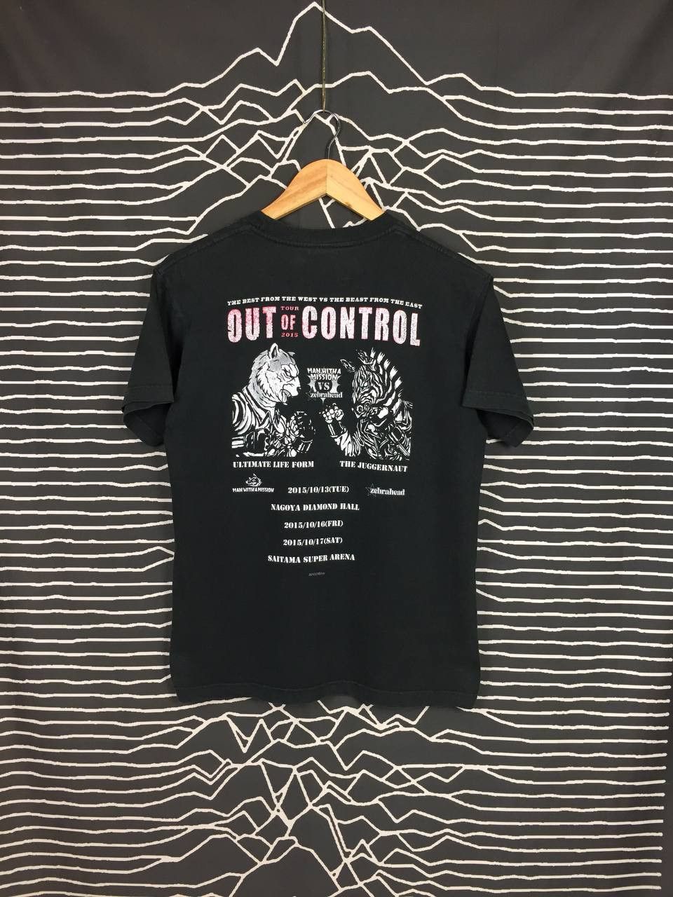 Band Tees × Japanese Brand × Vintage Man With A Mission X Zebrahead Out Of Control Tour 2015 Tee Size US S / EU 44-46 / 1 - 1 Thumbnail