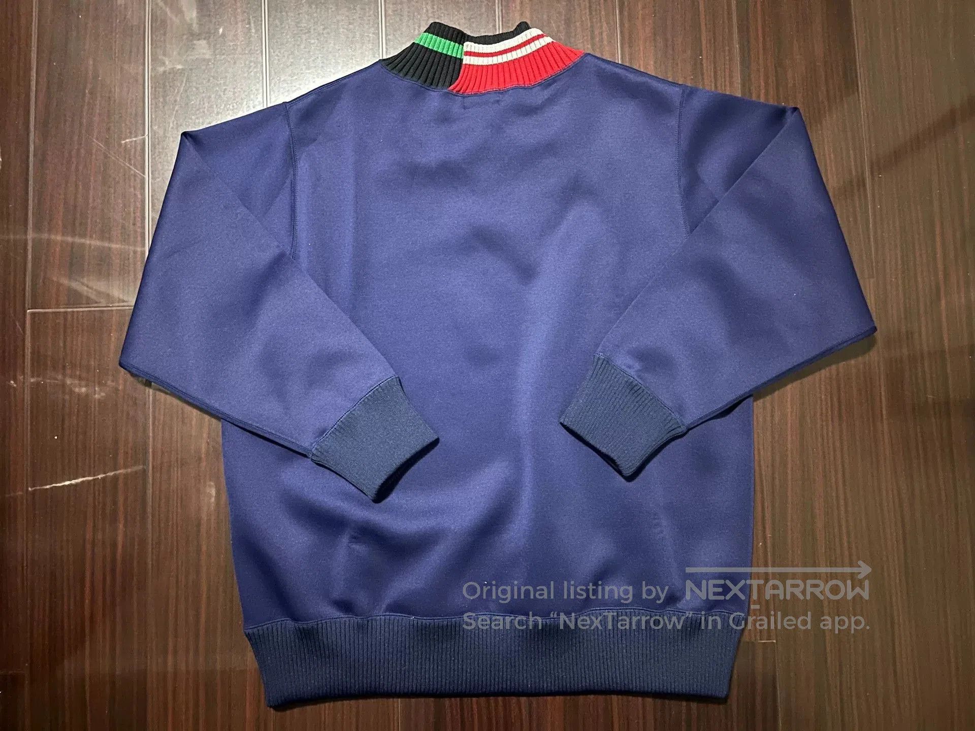 Sacai Kolor Irregular Knit Collar Space Cotton Sweatshirt. Size US M / EU 48-50 / 2 - 5 Thumbnail