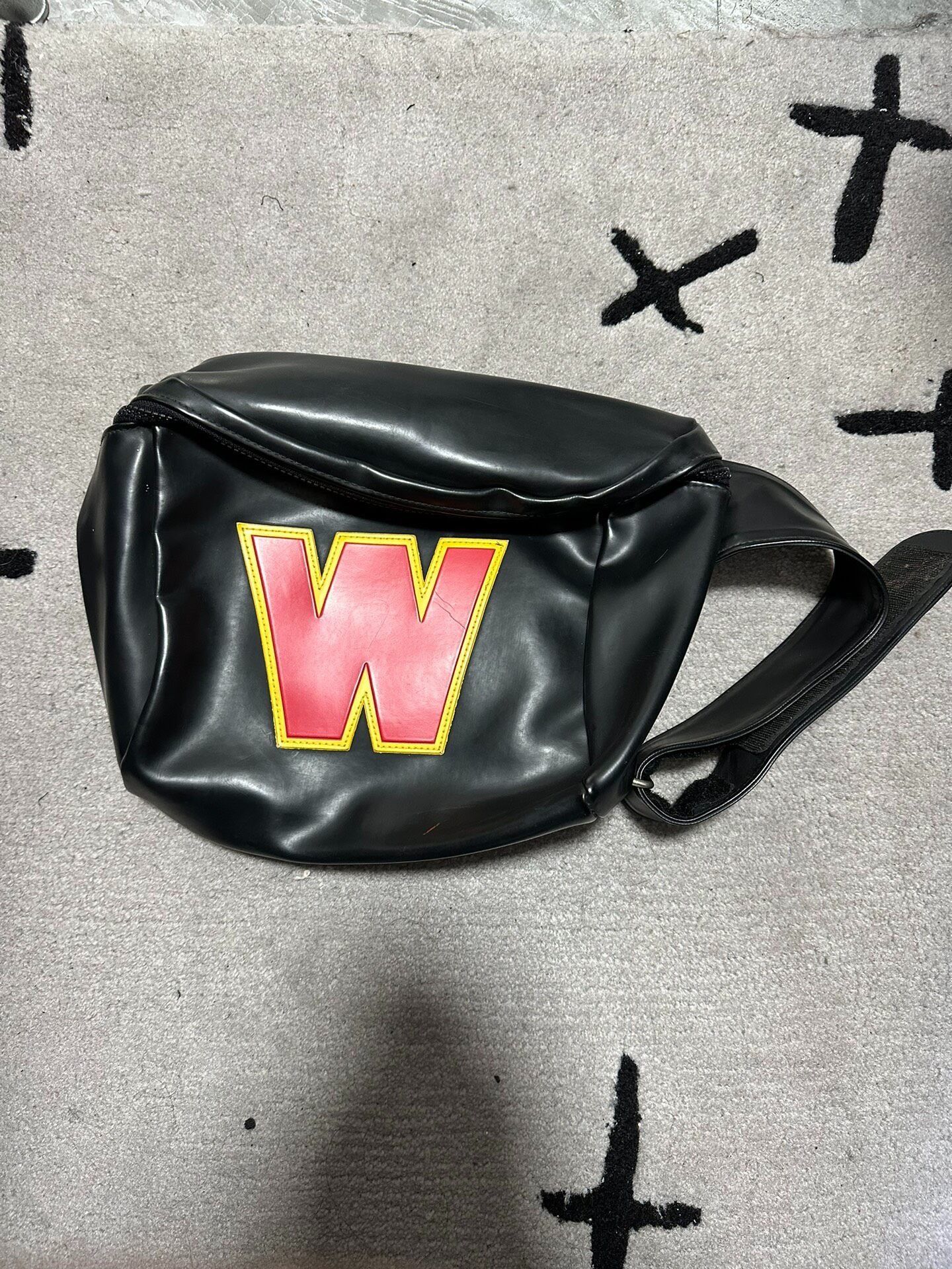 W&LT × Walter Van Beirendonck W&LT Neon Green Nylon Bag | Grailed