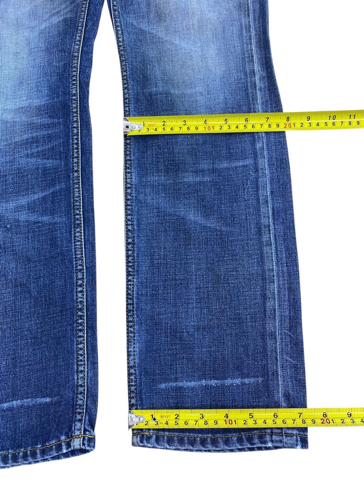 Xlarge X-Large Brand Whiskers Faded Wash Style Straight Cut Jeans Size US 34 / EU 50 - 8 Thumbnail