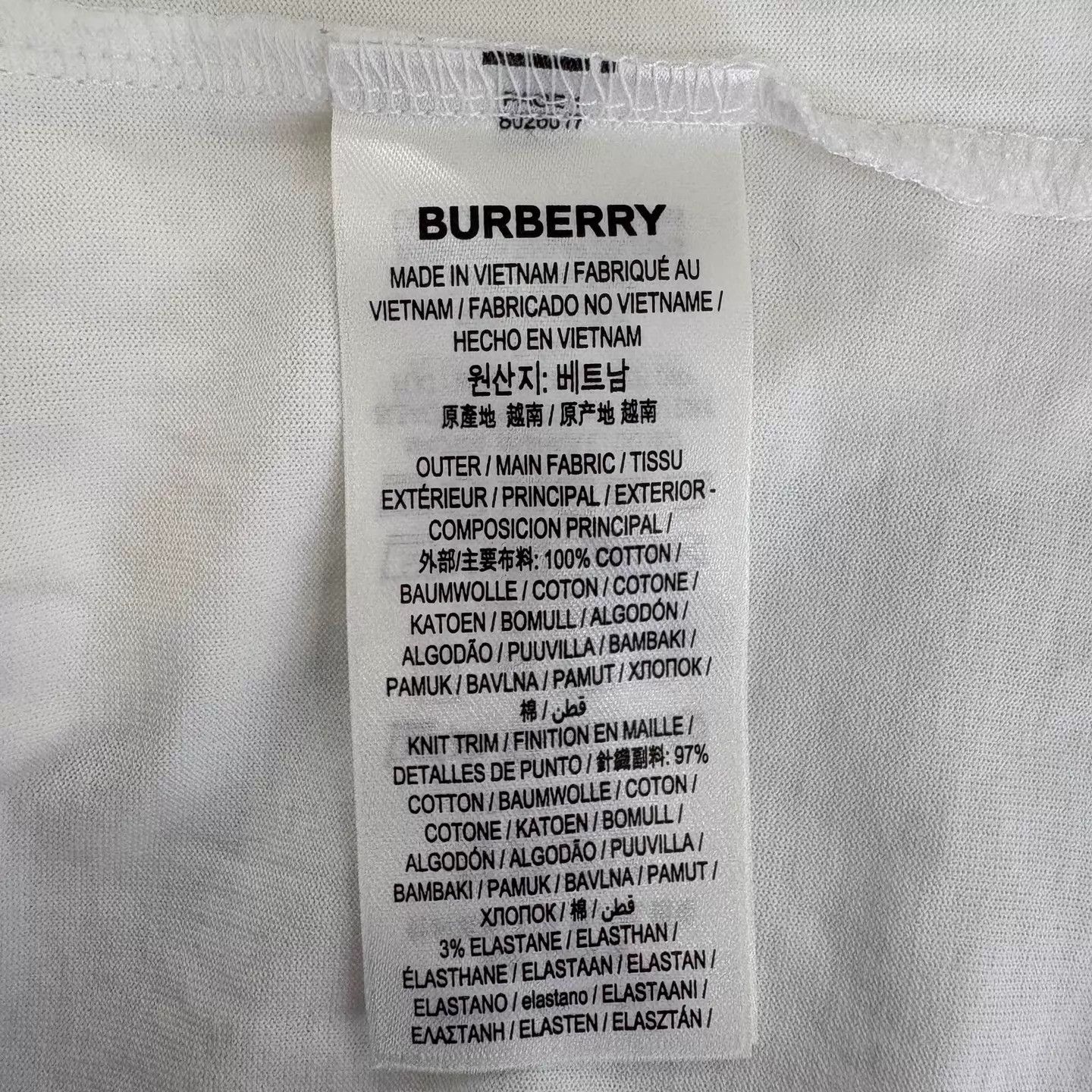 Burberry BURBERRY logo print short-sleeve tee new M Size US M / EU 48-50 / 2 - 5 Thumbnail