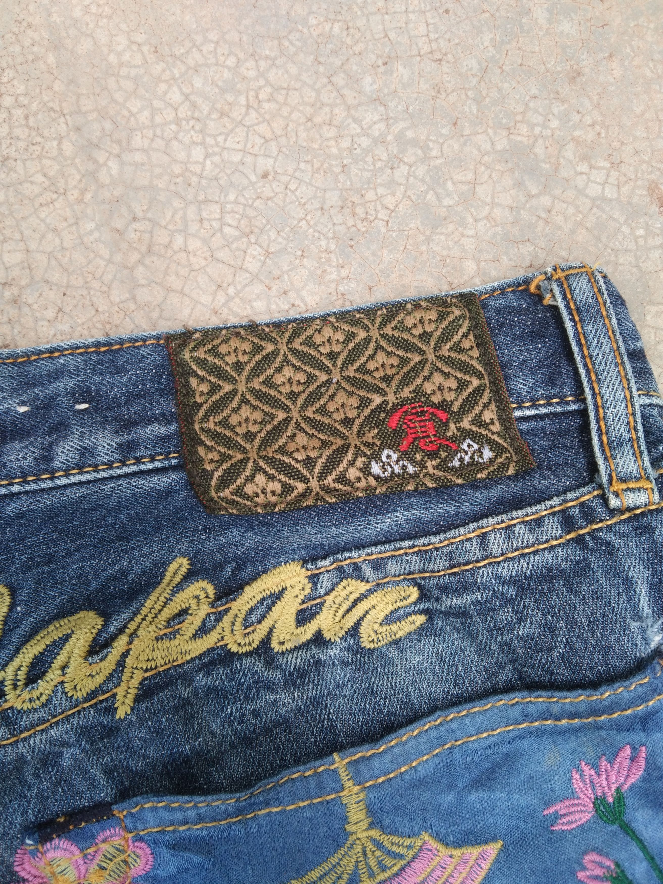 Japanese Brand × Vintage Vintage Eternal Japanese Brand Jeans Embroidered 32x32 Size US 32 / EU 48 - 10 Thumbnail