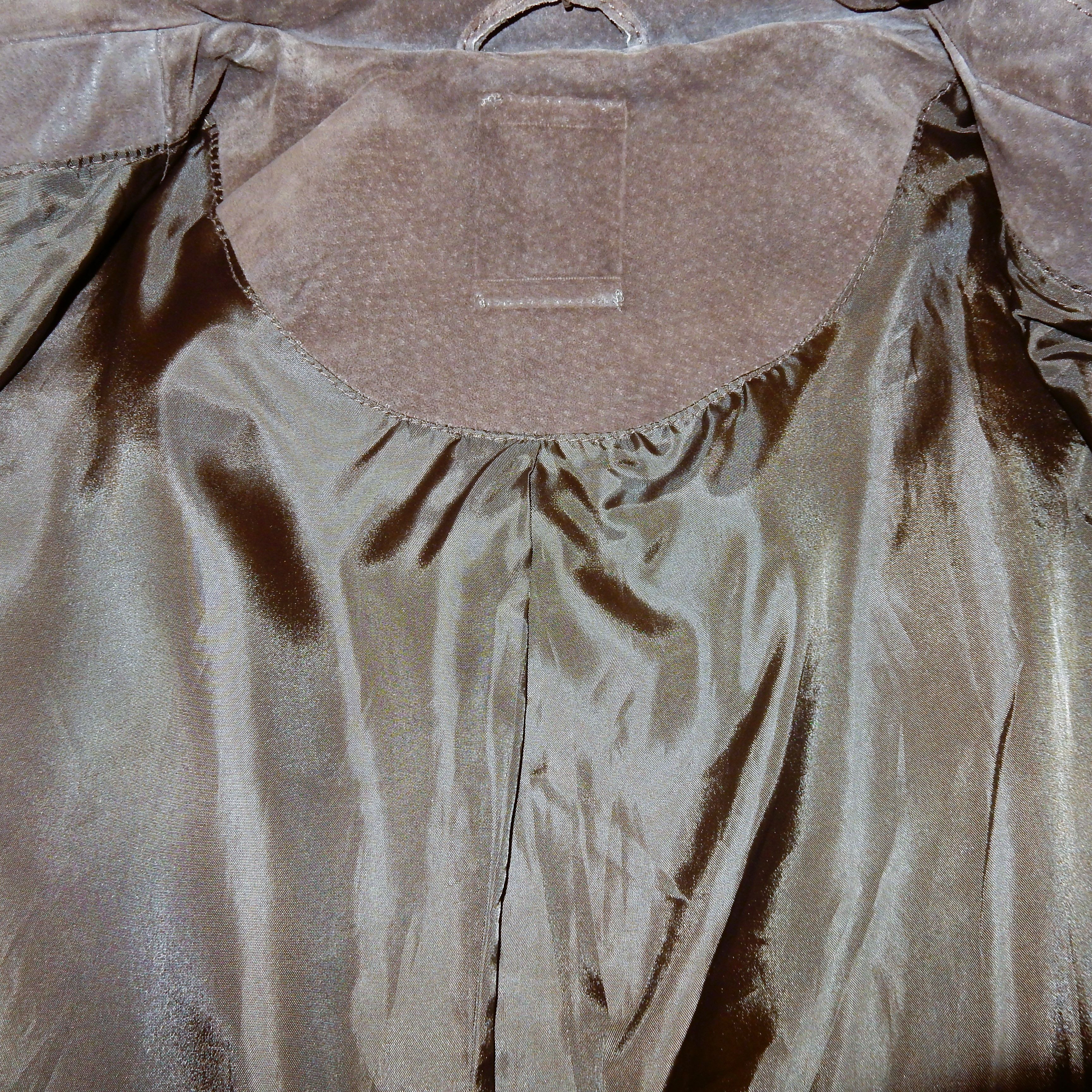 Vintage Brown leather long coat - M Size M / US 6-8 / IT 42-44 - 4 Thumbnail