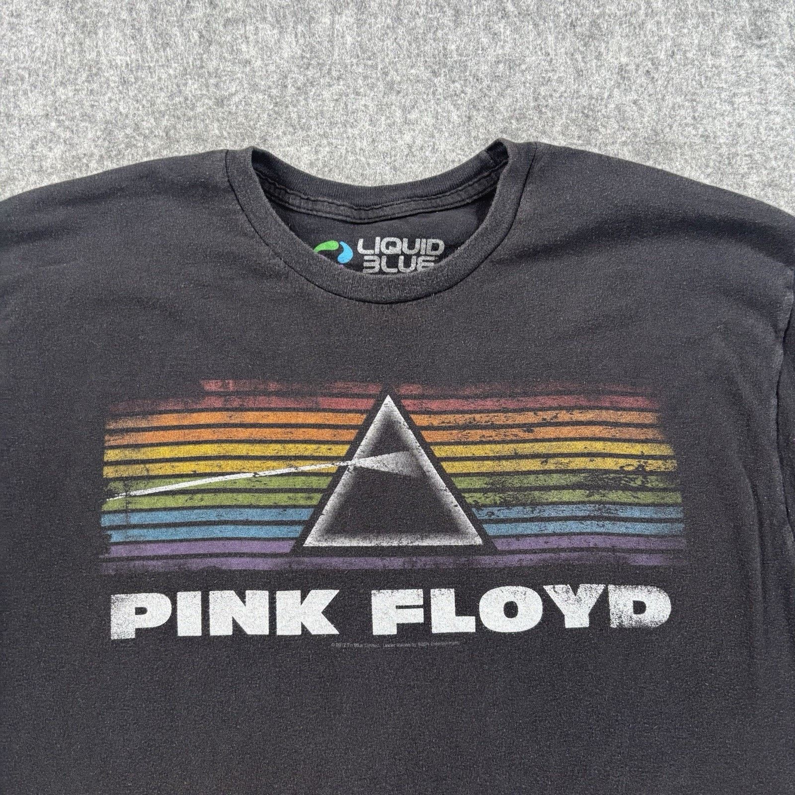 Liquid Blue Liquid Blue Pink Floyd Dark Side Of Moon Shirt Mens XXL 2012 Size US XXL / EU 58 / 5 - 2 Thumbnail