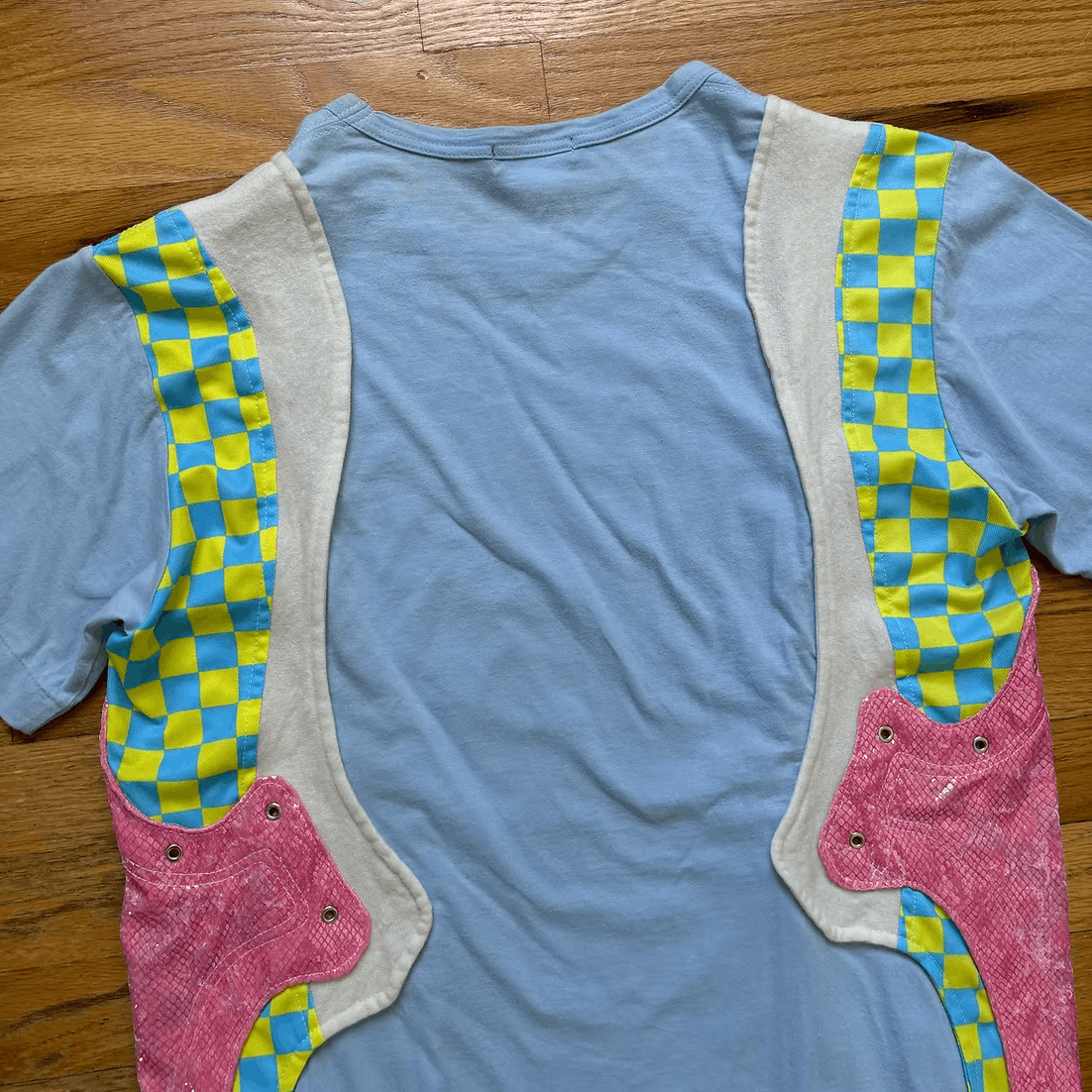Comme des Garcons Homme Plus SS2018 Patchwork T-Shirt Size US M / EU 48-50 / 2 - 6 Thumbnail