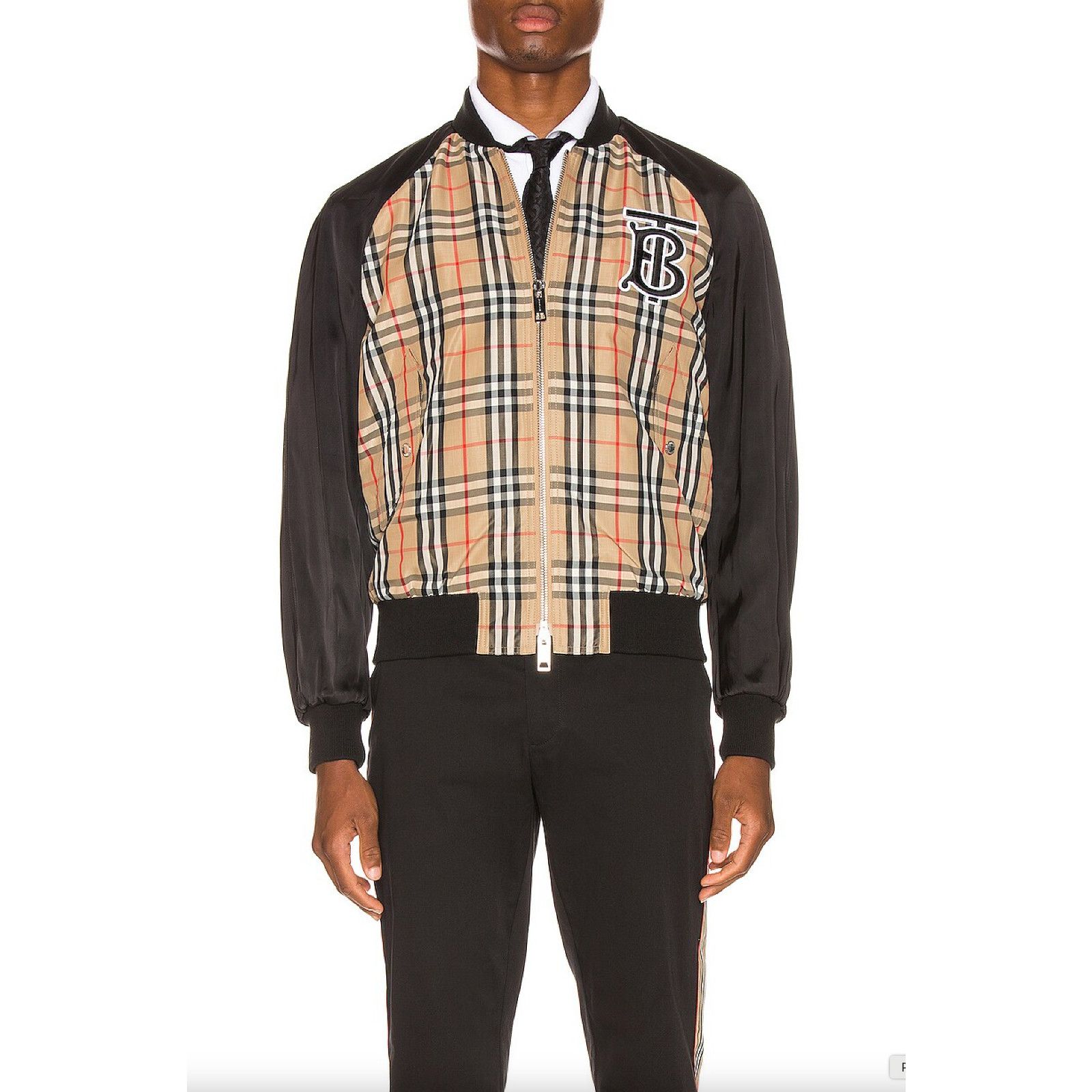 Burberry Burberry Harlington Nova Archive Bomber Varsity Jacket 50 40 Size US M / EU 48-50 / 2 - 6 Thumbnail