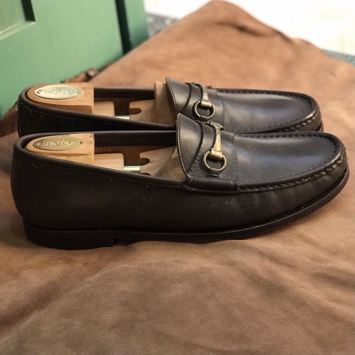 Velasca VELASCA MILANO HORSEBITE LIGHTWEIGHT LEATHER LOAFERS Size US 11 / EU 44 - 3 Thumbnail