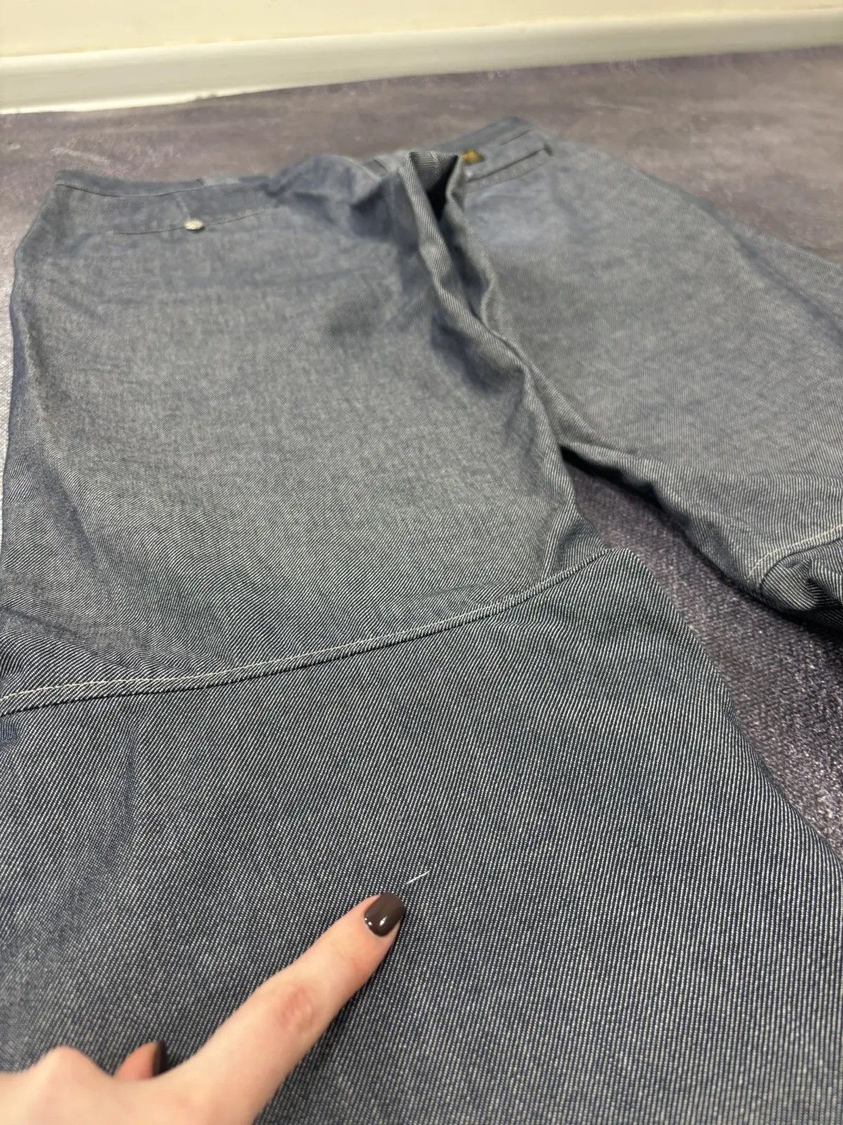 G-Star × Vintage Vintage G-Star Raw Y2K Avant Garde Hype Baggy Pants Size US 34 / EU 50 - 15 Thumbnail