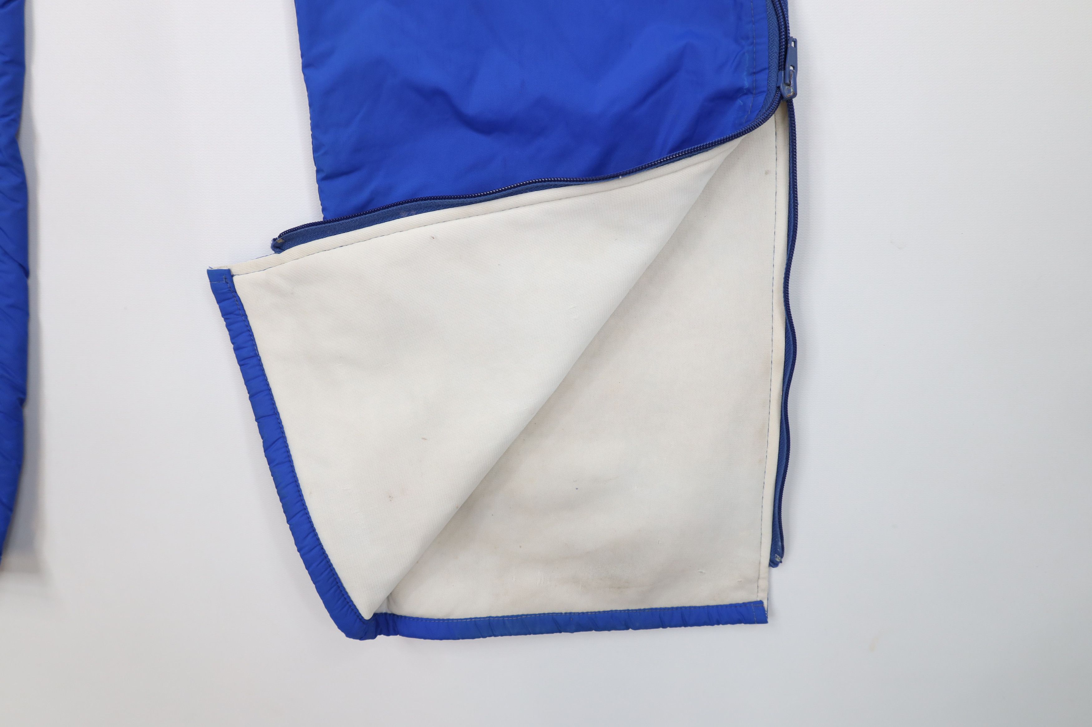 Vintage Vintage 70s Streetwear Lined Winter Snow Pants Blue USA Size US 34 / EU 50 - 7 Thumbnail