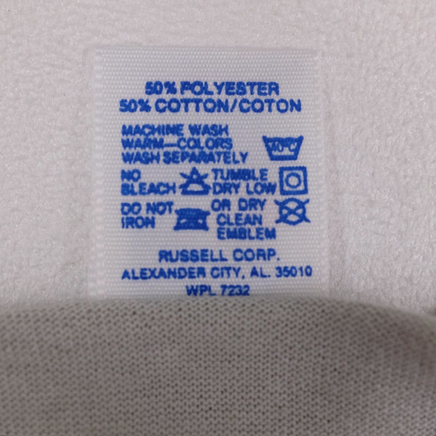 Russell Athletic VINTAGE Russell Athletic Adult S Eagle Gray Basic T-Shirt Size US S / EU 44-46 / 1 - 6 Thumbnail