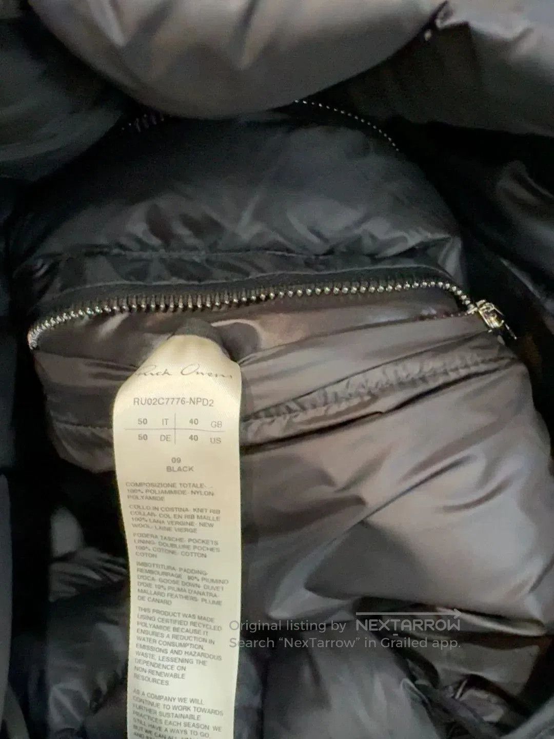 Rick Owens Rick Owens Gimp Vest with Detachable Collar. Size US M / EU 48-50 / 2 - 7 Thumbnail
