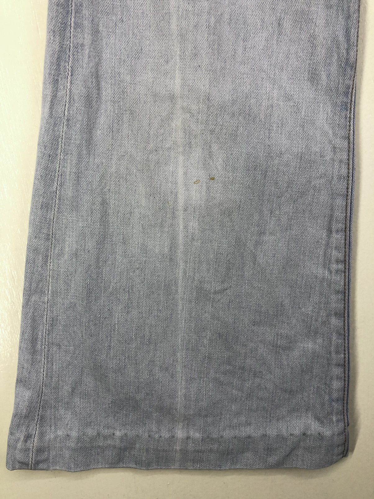 Wrangler Vintage Wrangler Super Flared Light Wash Bush Pants Size US 26 / EU 42 - 10 Thumbnail