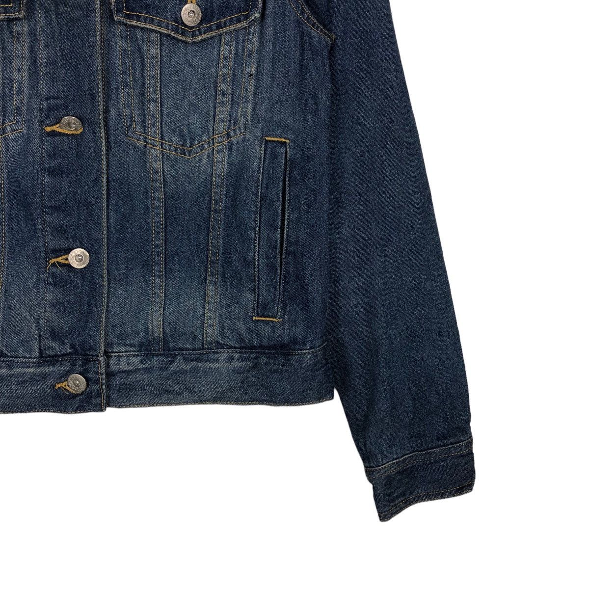 Japanese Brand 🔥90’s Biker Denim Jacket Gu Japan Punk Design Size US M / EU 48-50 / 2 - 5 Thumbnail