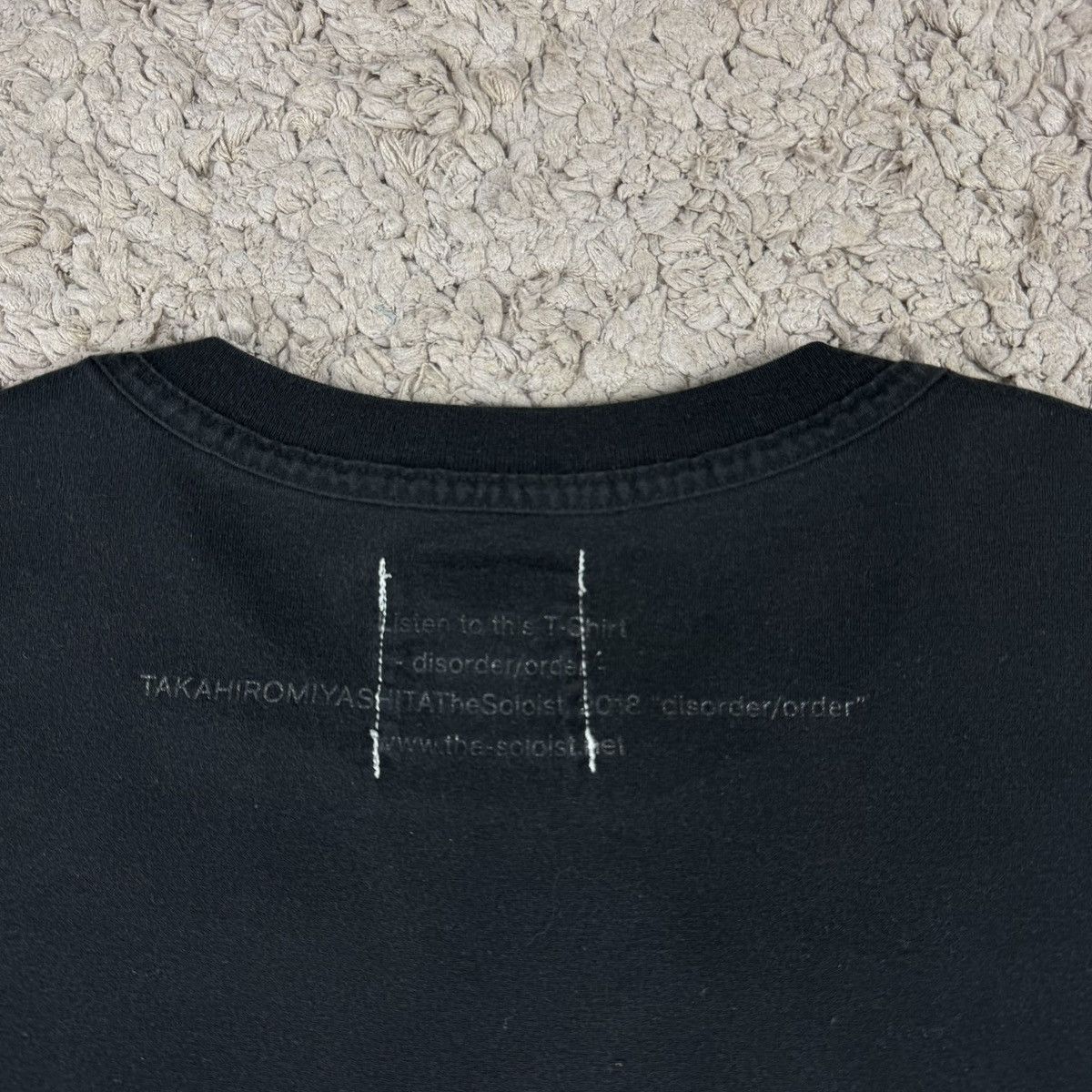 Takahiromiyashita The Soloist. Vintage Takahiromiyashita TheSoloist Disorder Order T-shirt Size US M / EU 48-50 / 2 - 8 Thumbnail