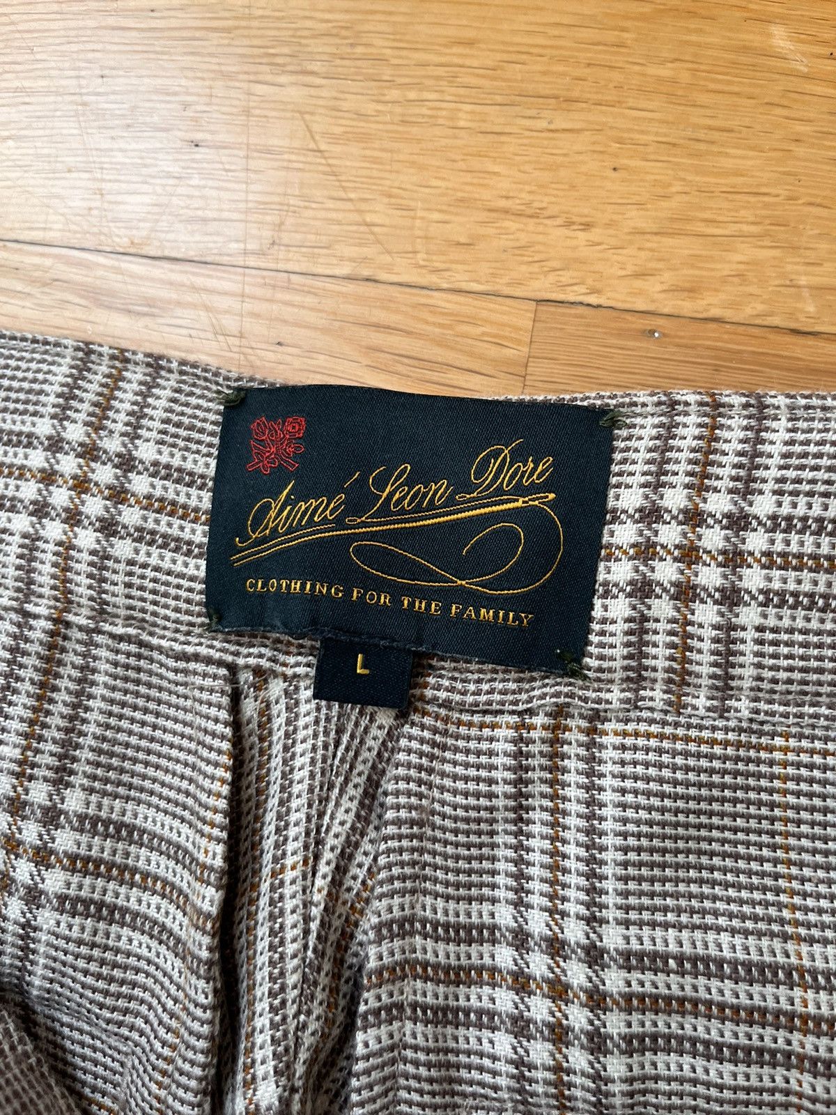 Aime Leon Dore Aime Leon Dore Buckled Dress Trouser Plaid Size US 34 / EU 50 - 3 Thumbnail