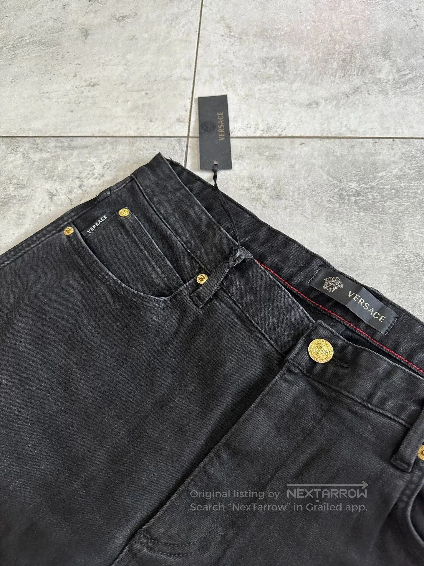 Versace Versace Black Casual Jeans for Men. Size US 36 / EU 52 - 4 Thumbnail