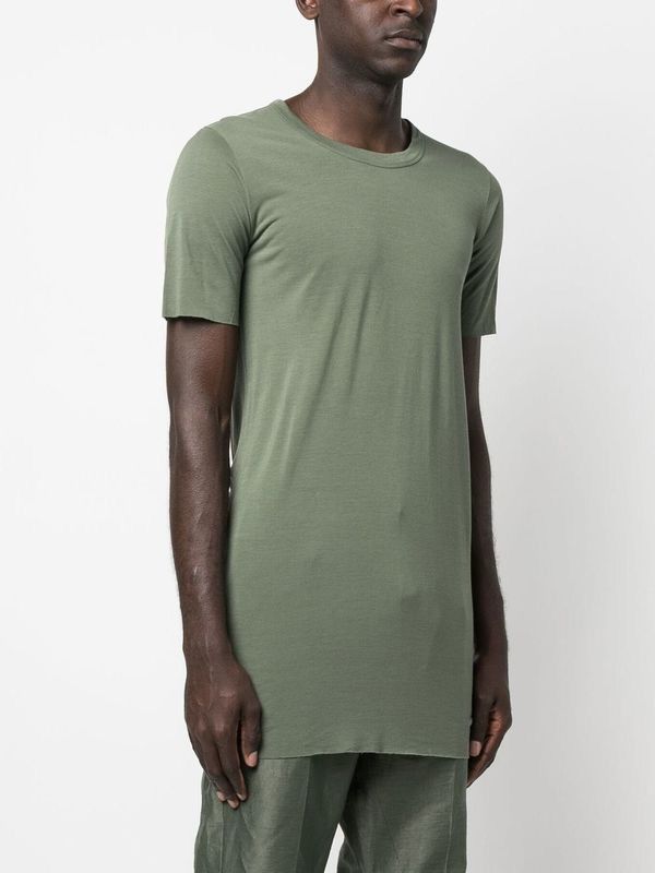 Rick Owens BNWT Rick Owens S/S2023 “EDFU” Basic Short Sleeve Tee “Moss” Size US XXL / EU 58 / 5 - 1 Thumbnail