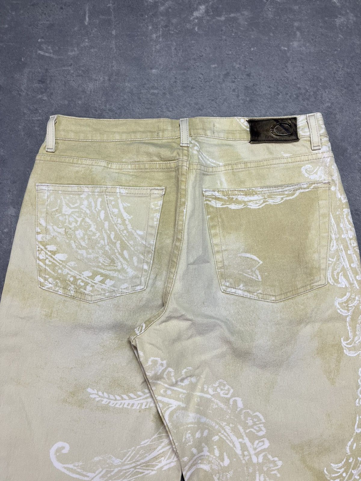 Just Cavalli AW03 Just Cavalli Astrology Tribal Jeans 30 Bandana Paisley Size US 30 / EU 46 - 12 Thumbnail