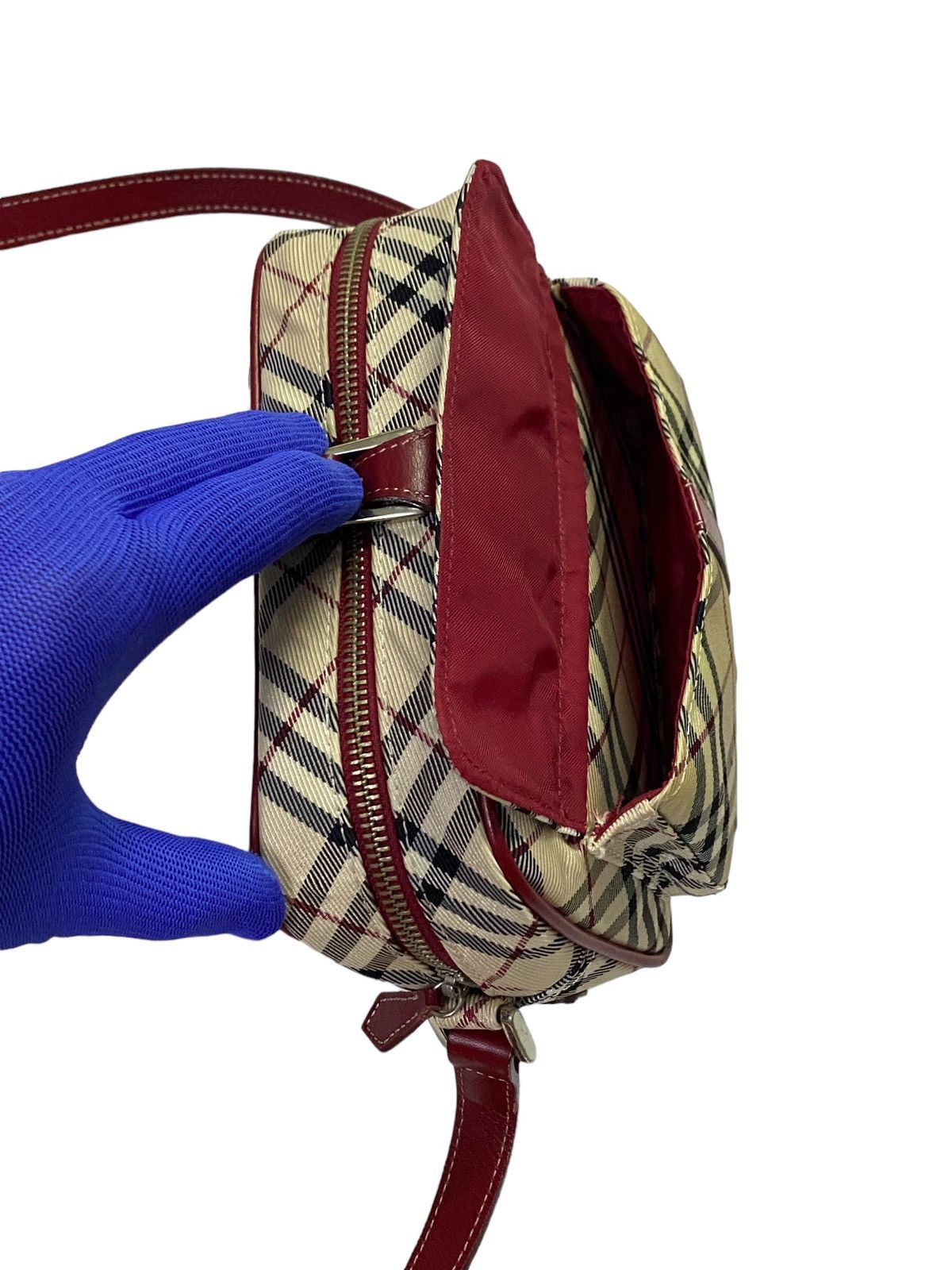 Burberry Burberry Blue Label Novacheck Crossbody/Sling Bag Size ONE SIZE - 24 Thumbnail