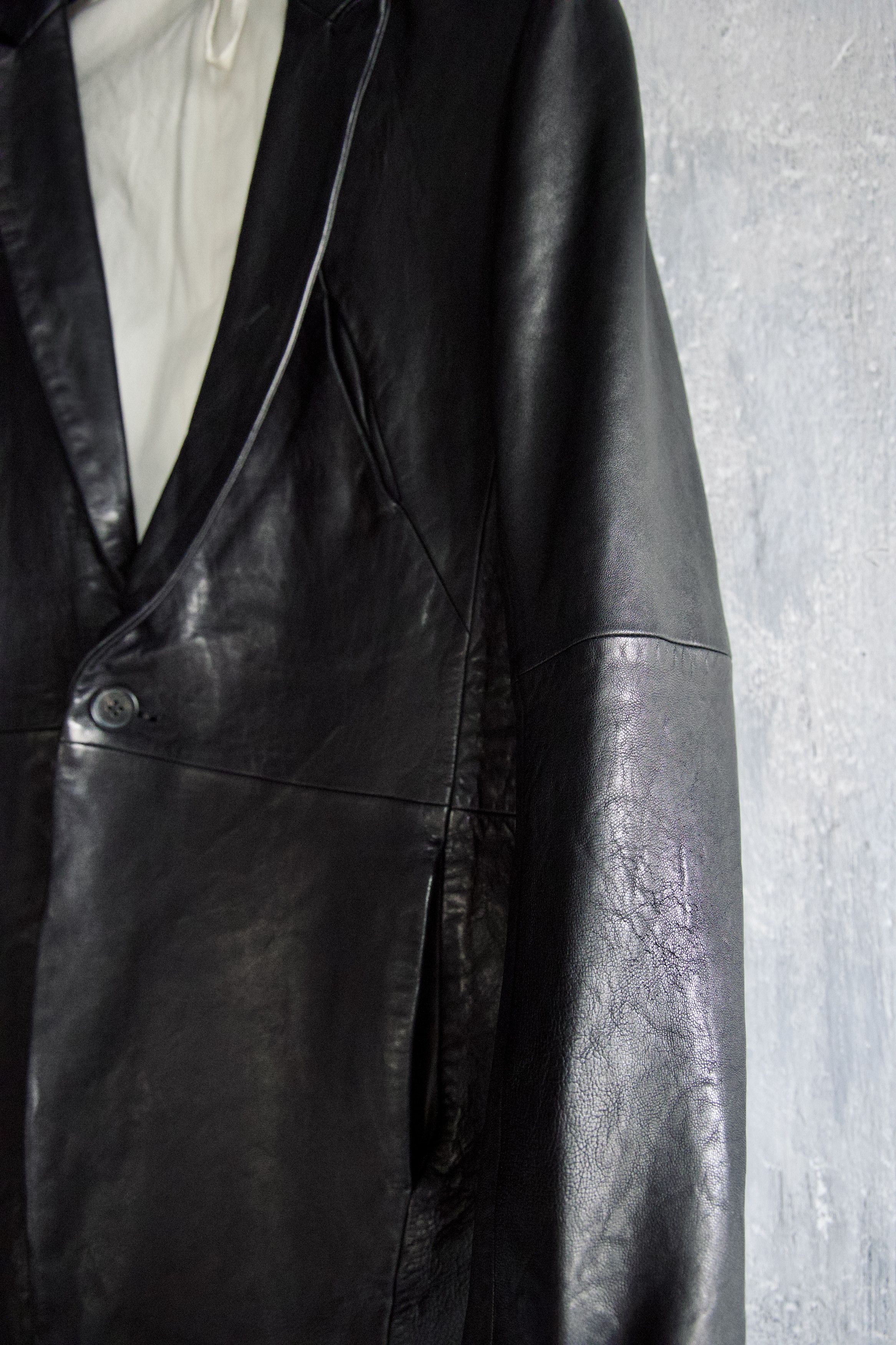 The Viridi-anne the viridi-anne leather blazer Size US S / EU 44-46 / 1 - 6 Thumbnail