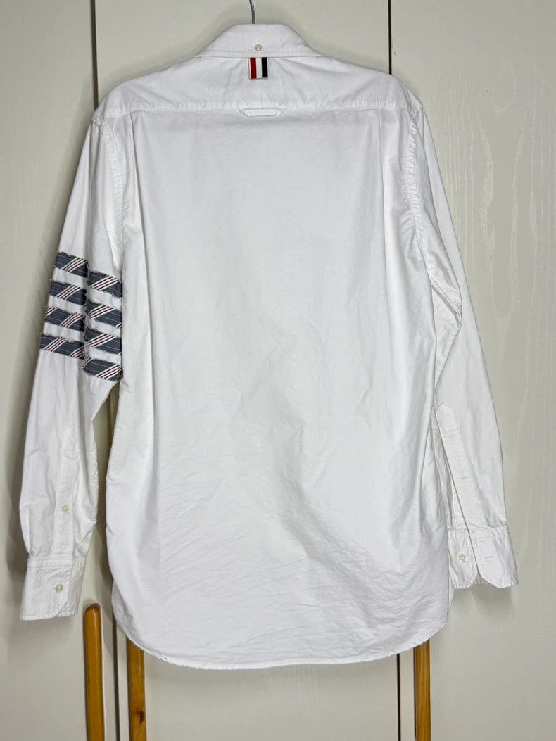 Thom Browne Thom Browne White shirt Size US M / EU 48-50 / 2 - 2 Thumbnail