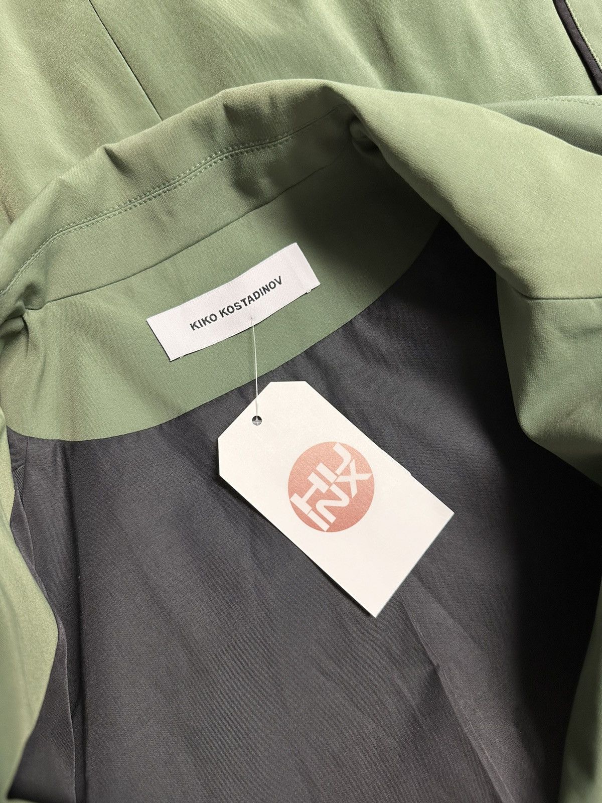 Kiko Kostadinov Kiko Kostadinov Green Harkman Darted Shoulder Blazer Size US L / EU 52-54 / 3 - 7 Thumbnail