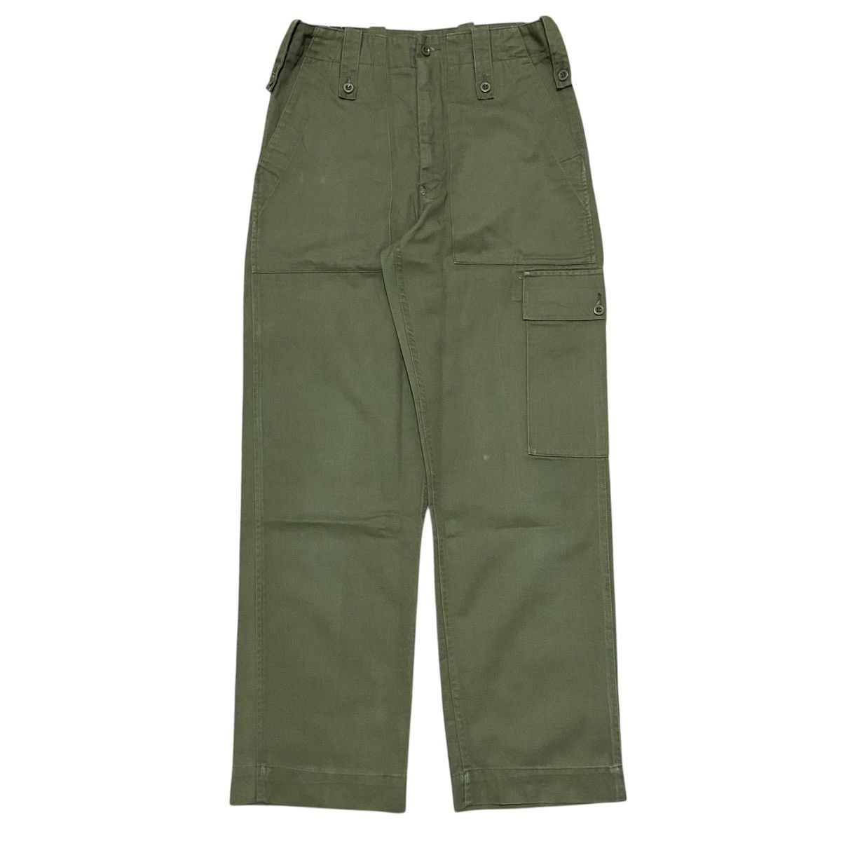 Vintage Vtg British Army Lightweight Trousers Cargo Pant - Olive Size US 30 / EU 46 - 1 Thumbnail