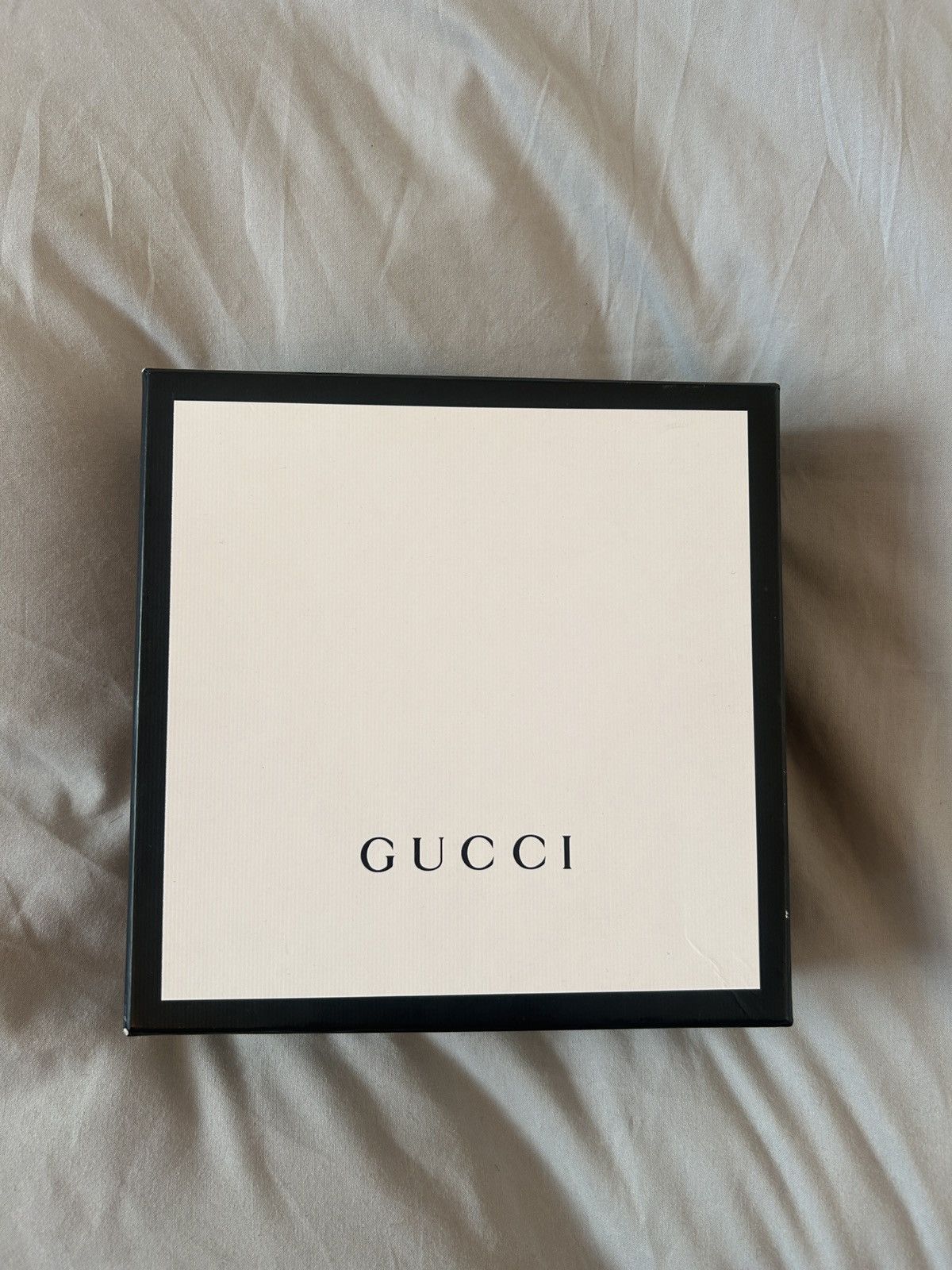 Gucci Gucci GG Emblem Black/Gold Belt Size 34 - 3 Thumbnail