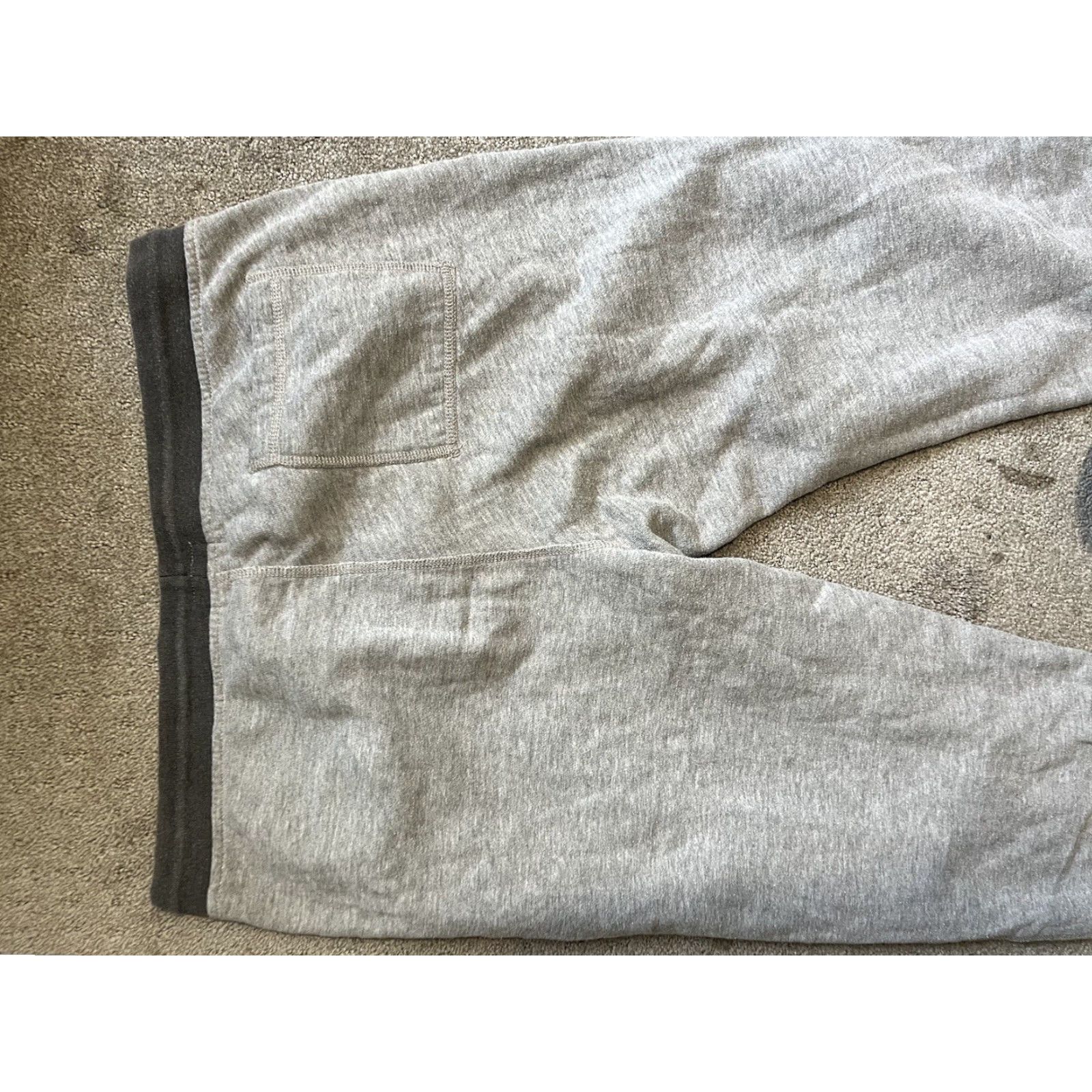 J.Crew J.Crew Sweatpants Mens M Gray Authentic Fleece Joggers Drawstring Lounge Pants Size US 31 - 4 Thumbnail